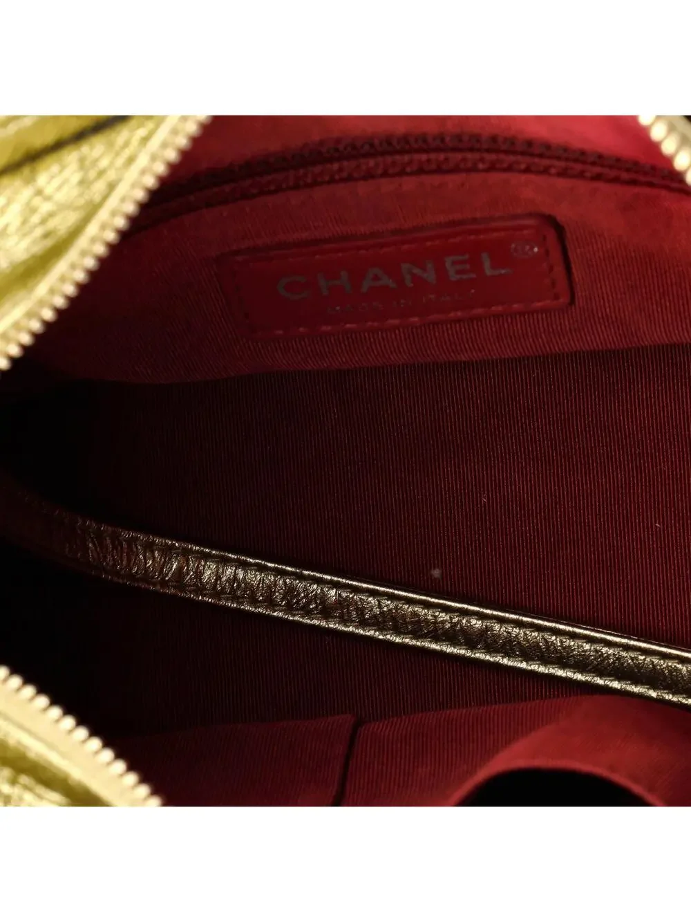 Chanel Gabrielle Hobo Quilted Metallic #220980C30B